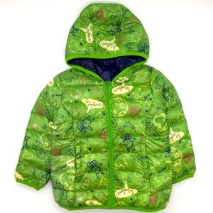 Les Enphants Kids Reversible Down Jacket Size 3T